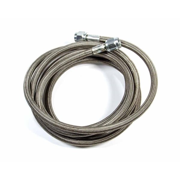 Allstar Performance 90 in. No. 4 Braided Line -4 AN Straight & -4 AN Straight Steel Hose ALL46400-90 - main